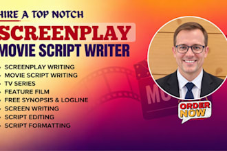 provide script coverage, feedback, script note for your screenplay or tv pilot