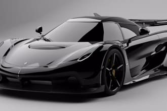 redesign 3d sport car for racing game, car body exterior render, blender car rig