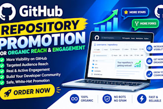 do github repository promotion for organic reach and engagement