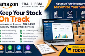 do amazon fba fbm seller central inventory stock management optimization