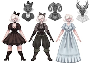 draw a character illustration