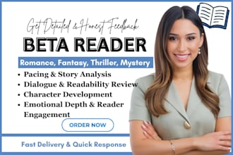 beta reader fantasy beta reader thriller beta reader fiction beta reader