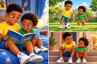illustrate amazing children story book illustrations and book art