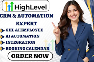 gohighlevel ai employee ghl whatsapp ai automation booking calendar integration