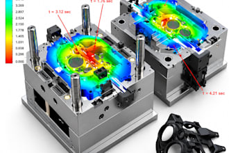 develop mold design, moldflow analysis, injection molding, cad models pro