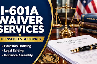 organize your i601a waiver narrative and supporting evidence