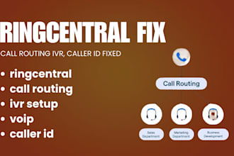 fix ringcentral call routing IVR transfer and caller issues