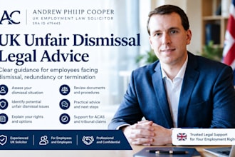 provide UK unfair dismissal advice for employees and workplace termination cases