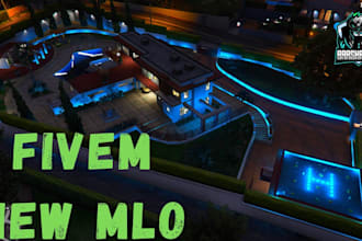 provide a premium malibu mansion mlo for your fivem server