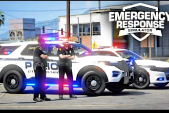 develop fivepd, lspdfr and nopixel inspired police rp server for fivem
