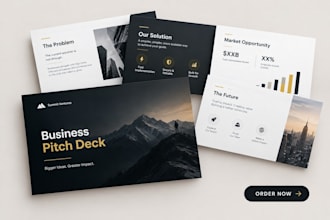 cinematic film pitch deck investor pitch deck movie pitch deck