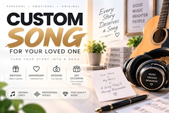 create a personalized song for your loved one