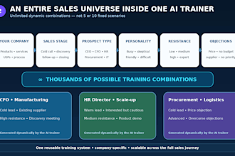 build a custom ai sales training simulator for your business