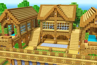 create custom roblox maps, minecraft houses, bases and game worlds