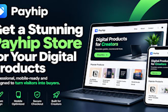 build a high converting payhip store for creators
