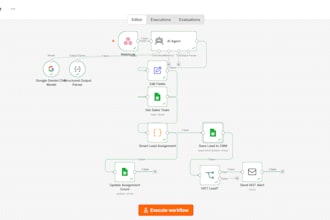 build ai lead qualification and CRM automation with n8n