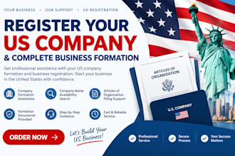 register your US company and complete business formation