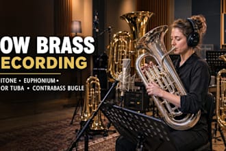 record marching baritone, euphonium, tenor tuba and contrabass bugle