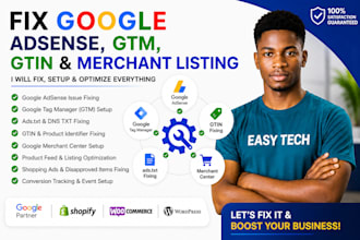 fix adsense issue, google meta tag manager txt and gtin fixing, merchant listing