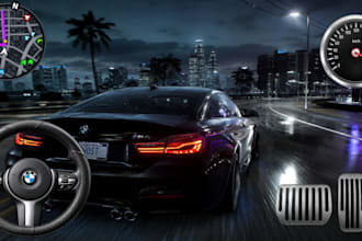 design gaming car thumbnail