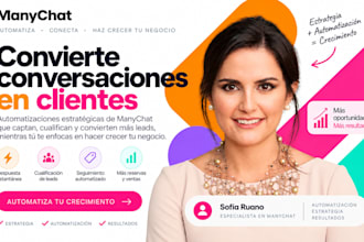 build manychat automation for instagram, facebook and whatsapp