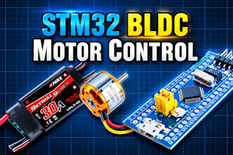 design bldc motor controller and esc pcb with schematic and layout