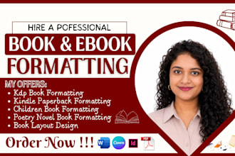 do children book formatting poetry book paperback formatting book typesetting