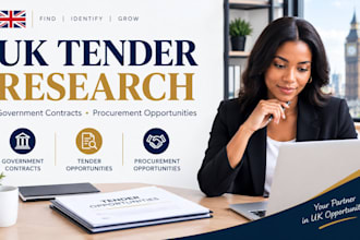 research UK tenders, government contracts and procurement opportunities