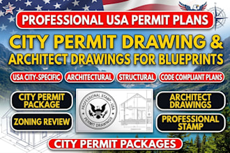 city permit drawing architect draw building for your blueprints building plan