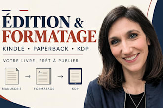 éditer, formater et publier votre livre kindle et paperback sur amazon KDP