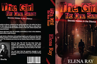 do amazon kdp gothic horror book cover and mystery thriller book cover design
