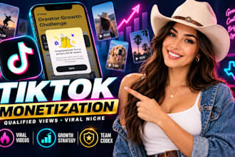 grow tiktok monetization, tiktok viral video with creator rewards program