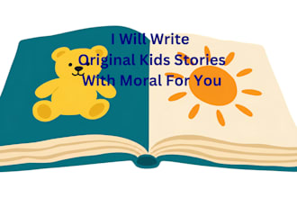 write urdu and english 1 minute kids story script with moral