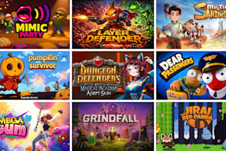 design steam capsule art game art steam store banner and cover art
