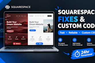 fix customize or add custom code to your squarespace website