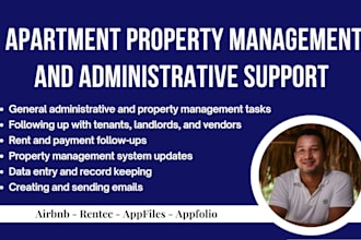be your real estate property manager
