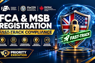 fast track your UK fca and US msb registration with urgent compliance support