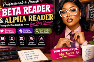 be contemporary romance beta reader, ya fantasy romance beta and alpha reader