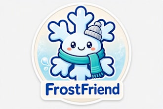 design eye catchy friendly cooling mascot logo very fast with super color