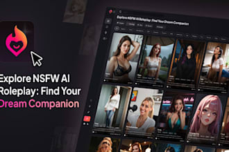 develop ai character webapp ai influencer website ai chatbot, ai app developer