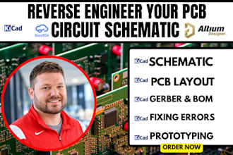 reverse engineer your pcb into schematic and gerber file,audio pcb, wearable pcb