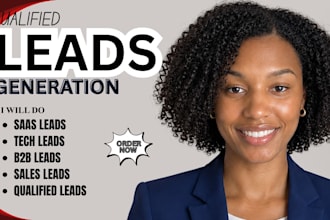 generate qualified b2b saas tech sales leads