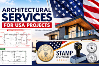 architect blueprint structural civil engineer adu hvac plans USA permit drawing