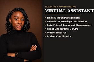 be your executive assistant for inbox, calendar, and admin tasks