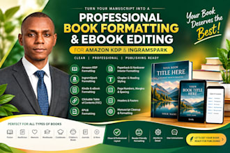ingramspark formatting, ebook editing, book publishing, clickable toc amazon KDP