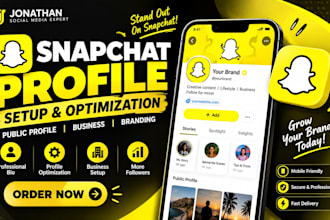 setup and optimize your snapchat public profile for business
