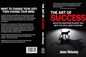 do amazon kdp motivational book cover, self help development book cover design