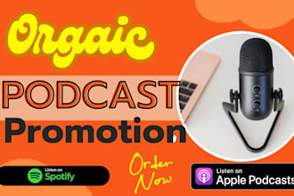 do organic podcast promotion and improve visibility
