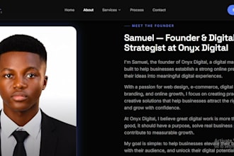 design a website for your business
