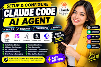 setup claude code ai agent fable 5 setup claude opus stickman claude ai mythos